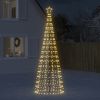 Christmas Tree Light with Spikes 570 LEDs Warm White 118.1"