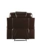 Braylon Recliner (Motion); Brown PU