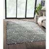 Sophie Talas Trellis Area Rug in Grey and Cream