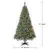 6.5 ft Pre-Lit Madison Pine Artificial Christmas Tree, Multi-Color Incandescent Lights