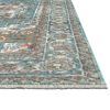 Laguna Highland Blue/Natural/Coral/Ivory Area Rug 4x6