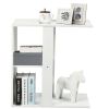 3-Tier Narrow Side Table with Storage Shelf