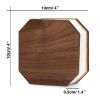 Smart Folding Light LED Rechargeable Nightlight, Wooden Book lamp with Magnetic Strap