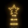 Christmas Tree Light with Spikes 1554 LEDs Warm White 196.9"