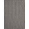 Positano Indoor/Outdoor Charcoal 7' x 10' Area Rug, (7x10)