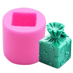 Fondant Cake Chocolate Gift Box Candle Silicone Mold (Option: Type B)