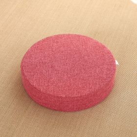 Putuan Mat Tatami Mat Floor Mat Lazy Cloth Balcony (Option: Pink Venus-Diameter 40cm Thickness 6cm)