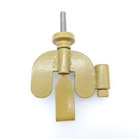 Portable Door Lock Personal Alarm Travel Household (Option: No 3 Door Stopper Gold)