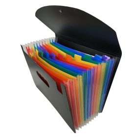 File Holder Folder Capacity Multi-layered Material (Option: 6 Lines)