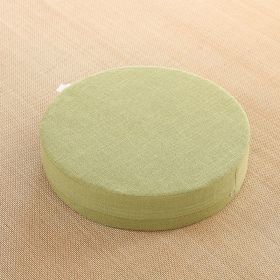 Putuan Mat Tatami Mat Floor Mat Lazy Cloth Balcony (Option: Green-Diameter 40cm Thickness 6cm)