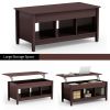 Lift Top Coffee Table with Hidden Storage Compartment