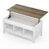 Lift Top Coffee Table with Hidden Storage Compartment