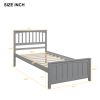 Wood Platform Bed Twin size Platform Bed