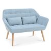 50 "width Loveseat sofa - Ergonomic with pillow