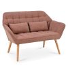 50 "width Loveseat sofa - Ergonomic with pillow