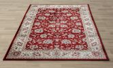 Stylish Classic Pattern Design Traditional Floral Filigree Bordered Area Rug