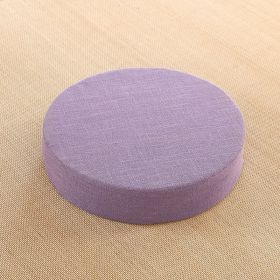 Putuan Mat Tatami Mat Floor Mat Lazy Cloth Balcony (Option: Light Purple-Diameter 40cm Thickness 6cm)