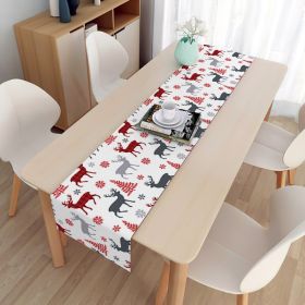 Table Towel Placemat Dustproof Tablecloth (Option: 1 Style-33 X180cm About 160g)