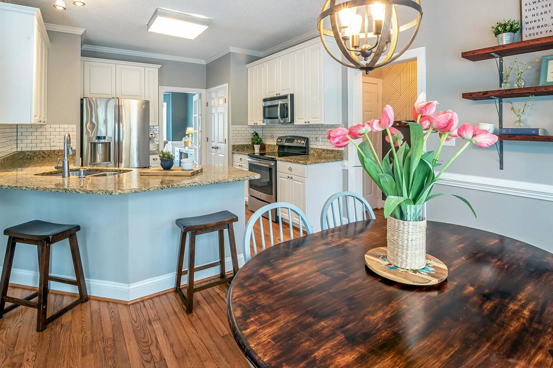 modern editorial kitchen idea: Step-by-Step: Creating a Cozy Breakfast Nook with cream and warm neutrals with sage green and terracotta